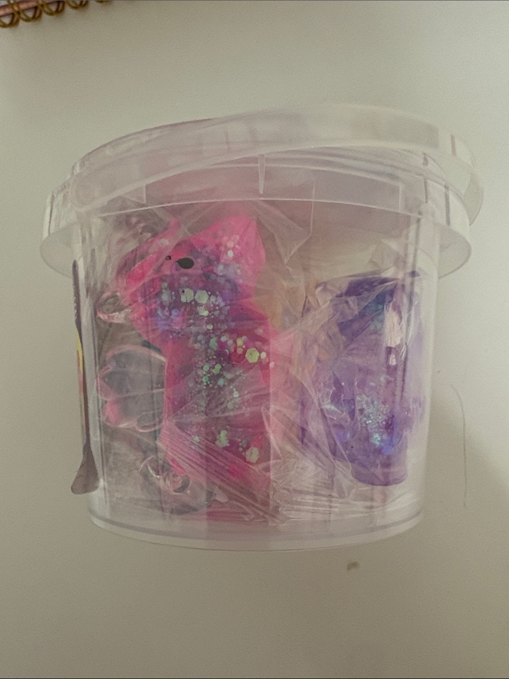 Unicorn Glitter Squishy Moji - Assorted Colors (5-Pack) - Picture 3 of 3